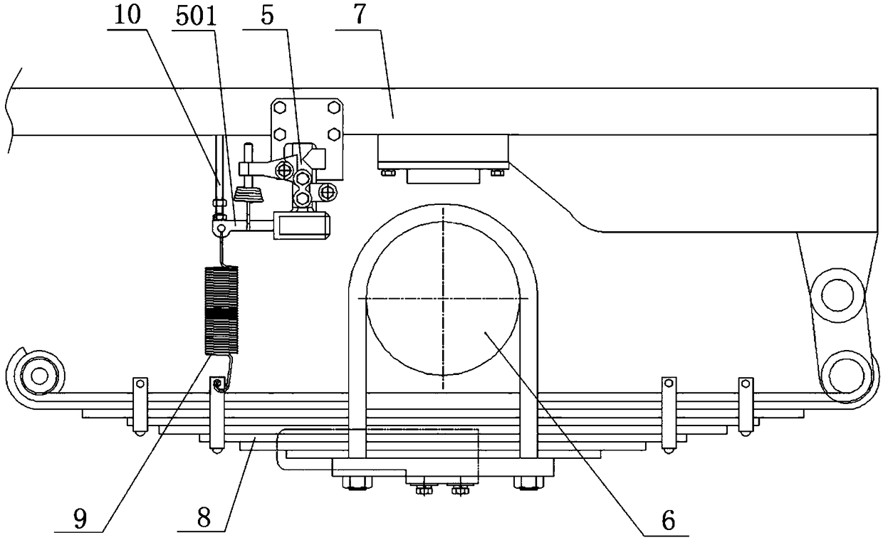 Vehicle and front and rear wheel braking force distribution system thereof