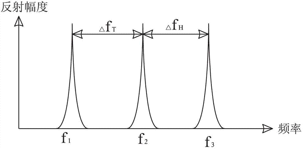 Wireless temperature and humidity sensor and system and measuring method