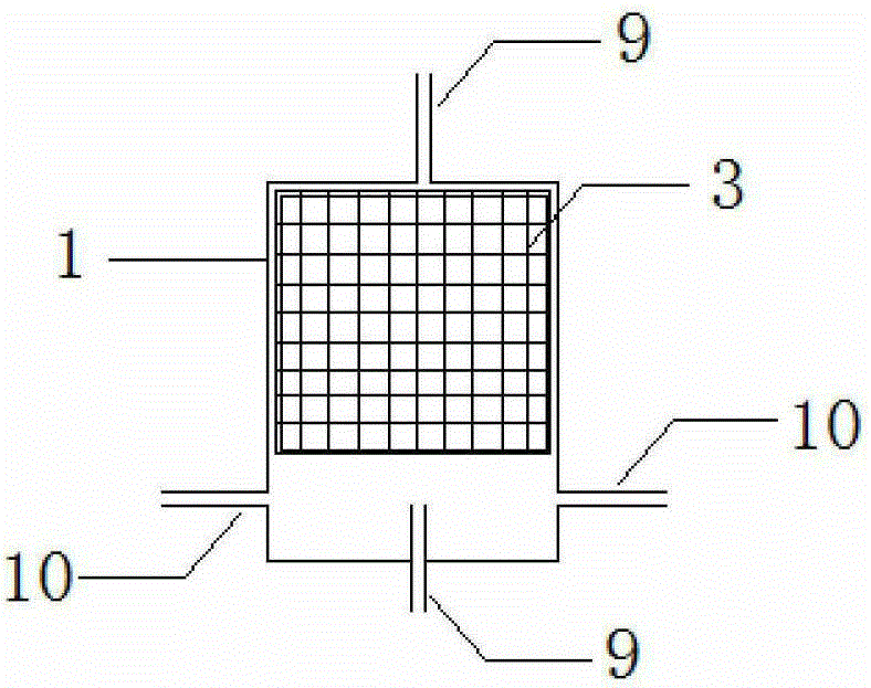 A kind of cooling box and its combined facilities