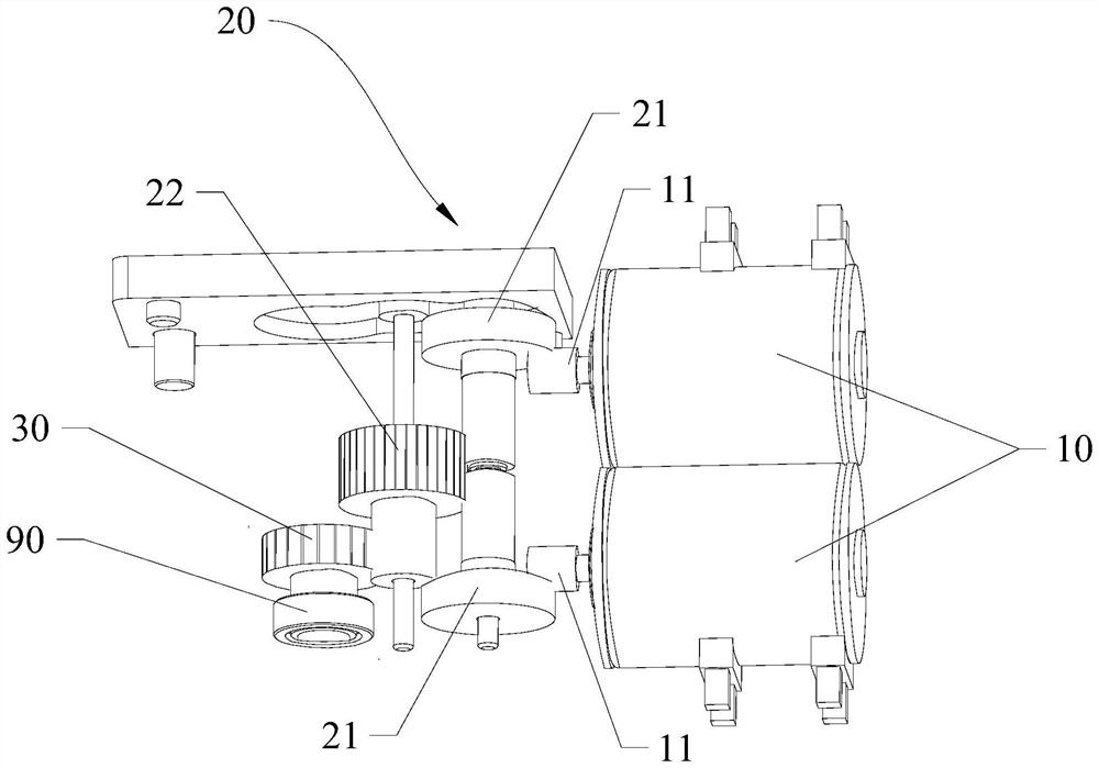 Miniature transmission mechanism