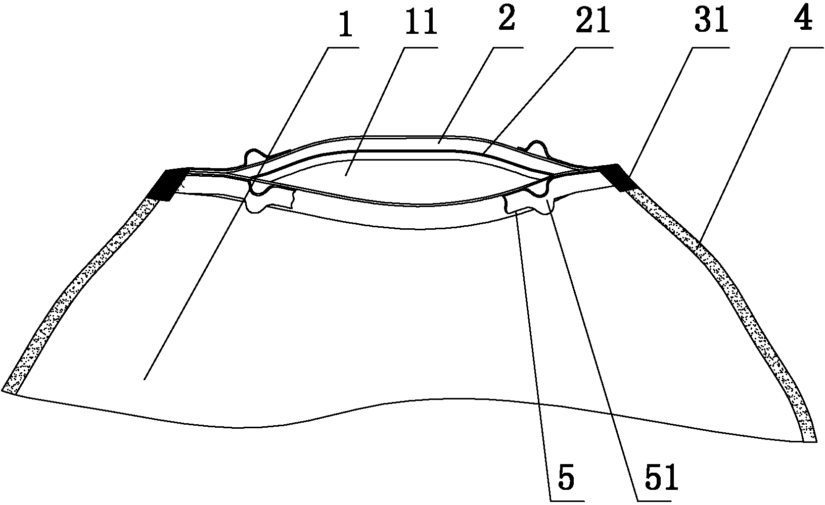 Novel machine disposable shoe covers and shoe cover connected roll