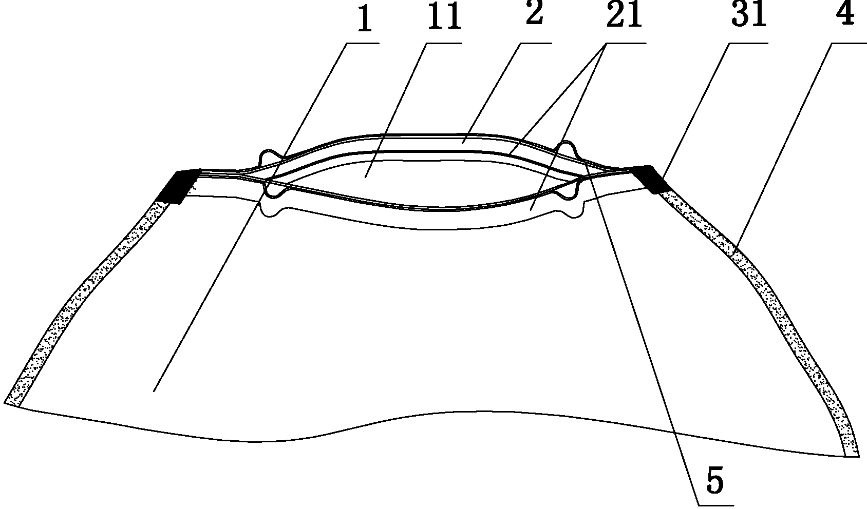 Novel machine disposable shoe covers and shoe cover connected roll