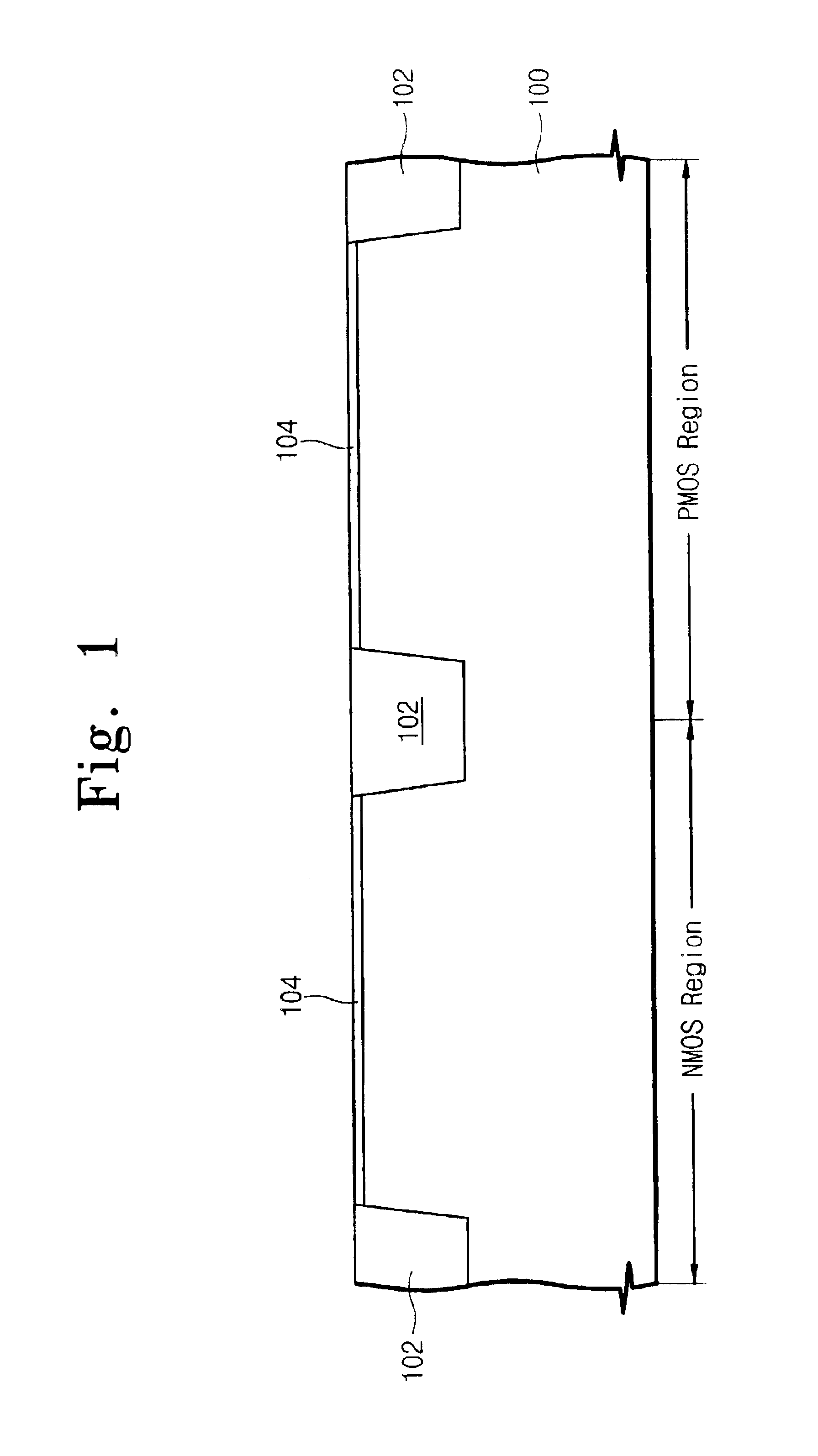 CMOS transistor having different PMOS and NMOS gate electrode structures and method of fabrication thereof