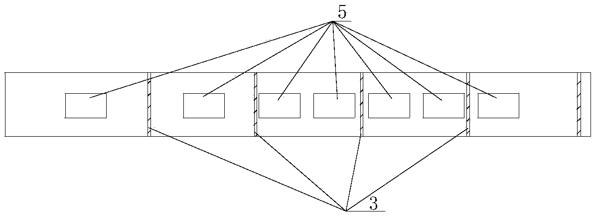 Shunting structure for use in collecting pipe of heat exchange unit of automobile