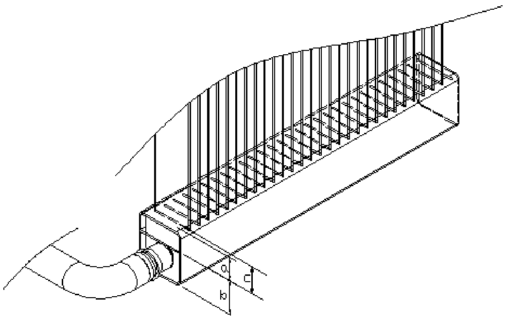 Shunting structure for use in collecting pipe of heat exchange unit of automobile