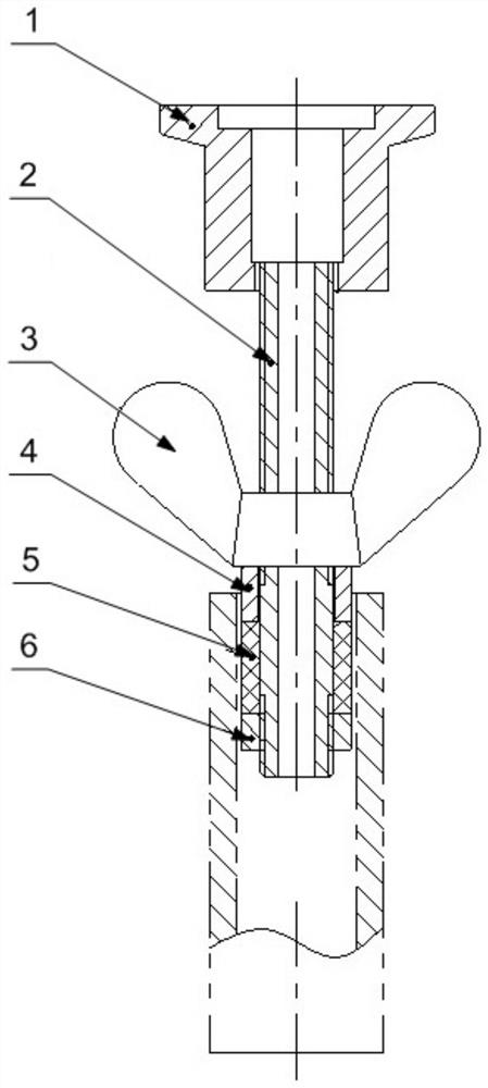 Pipe helium mass spectrometer leak detection device and method