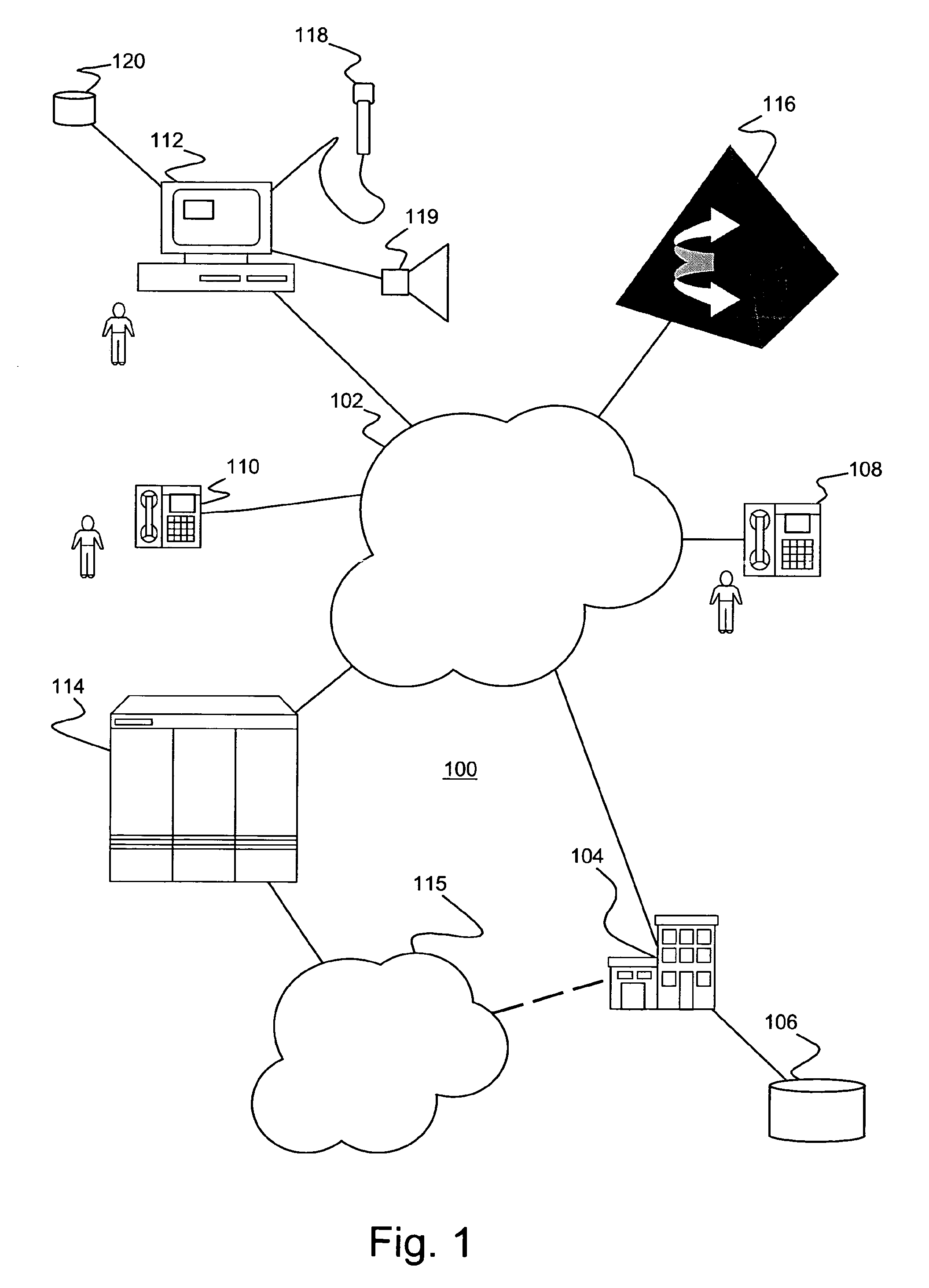 Digital telecommunications system, program product for, and method of managing such a system