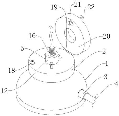 Pipeline connecting mechanism suitable for infusion port in thyroid and breast surgery department