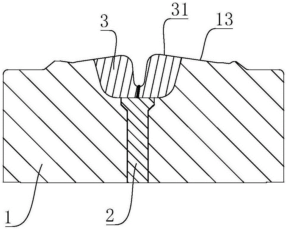 Core-embedded mold facilitating ejection-out of forging