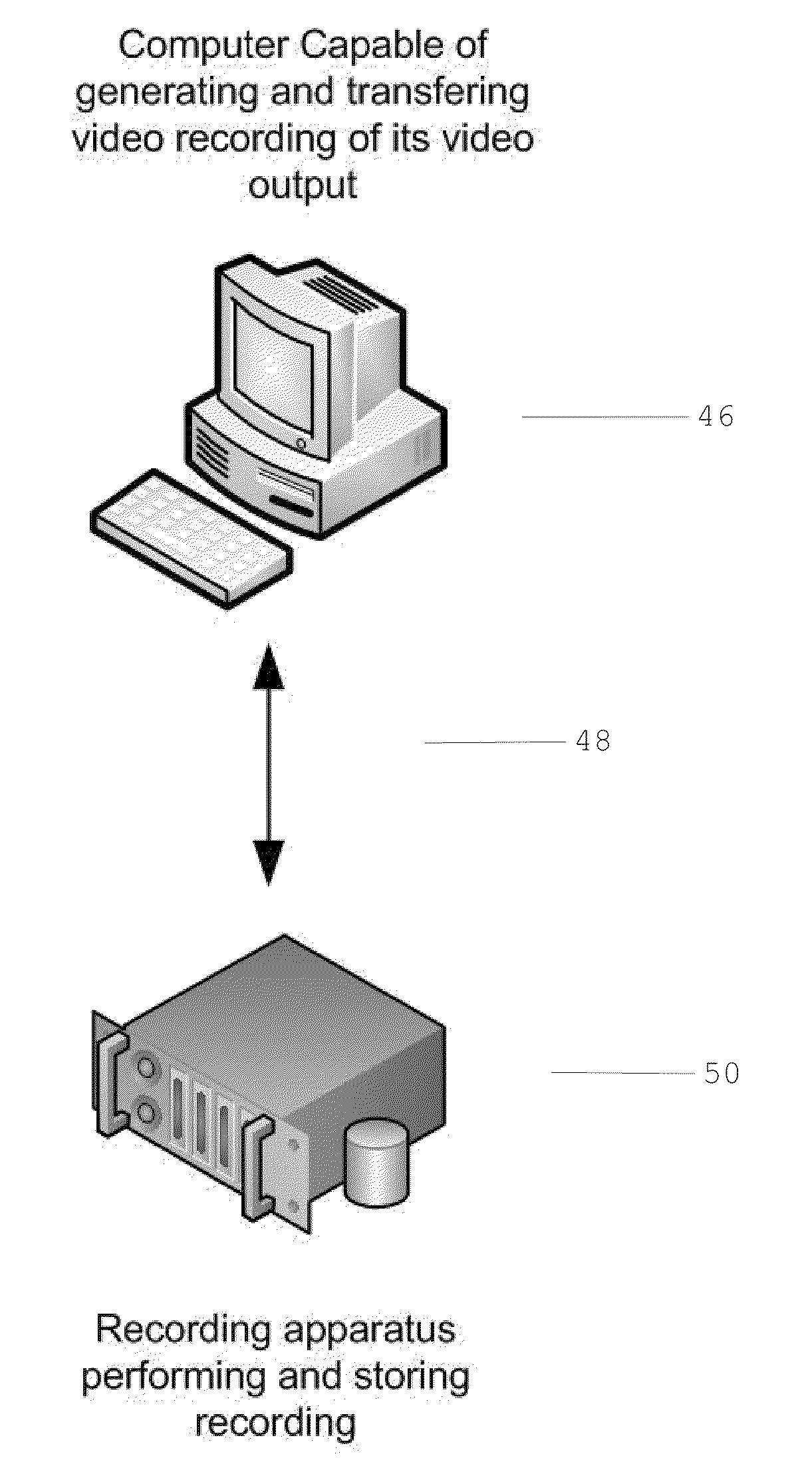 Threshold Based Computer Video Output Recording Application