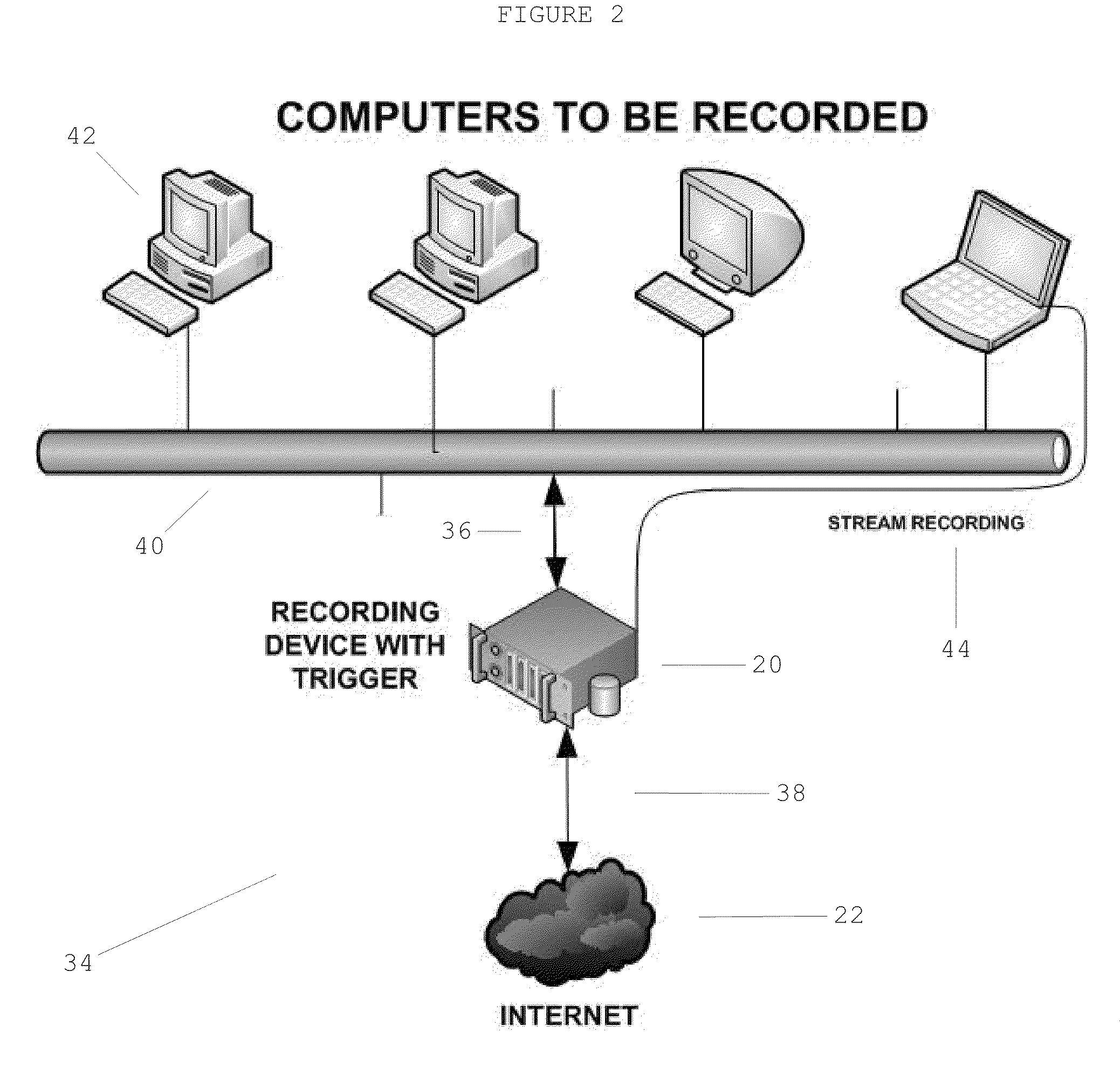 Threshold Based Computer Video Output Recording Application