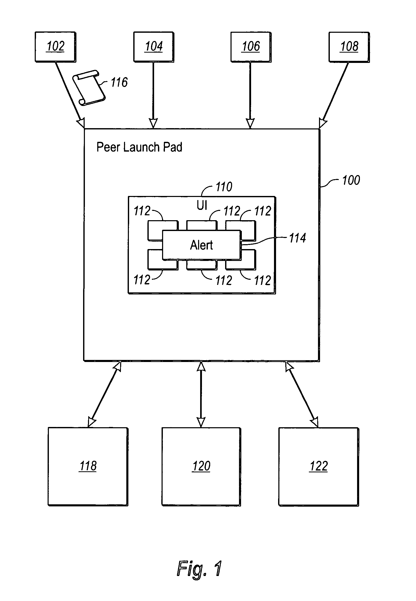 Presence and peer launch pad