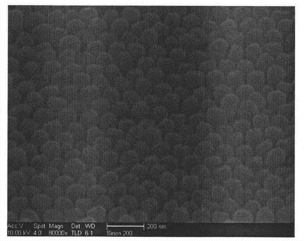 Mercapto-beta-cyclodextrin modified silver nano-rode array, its preparation method and its use