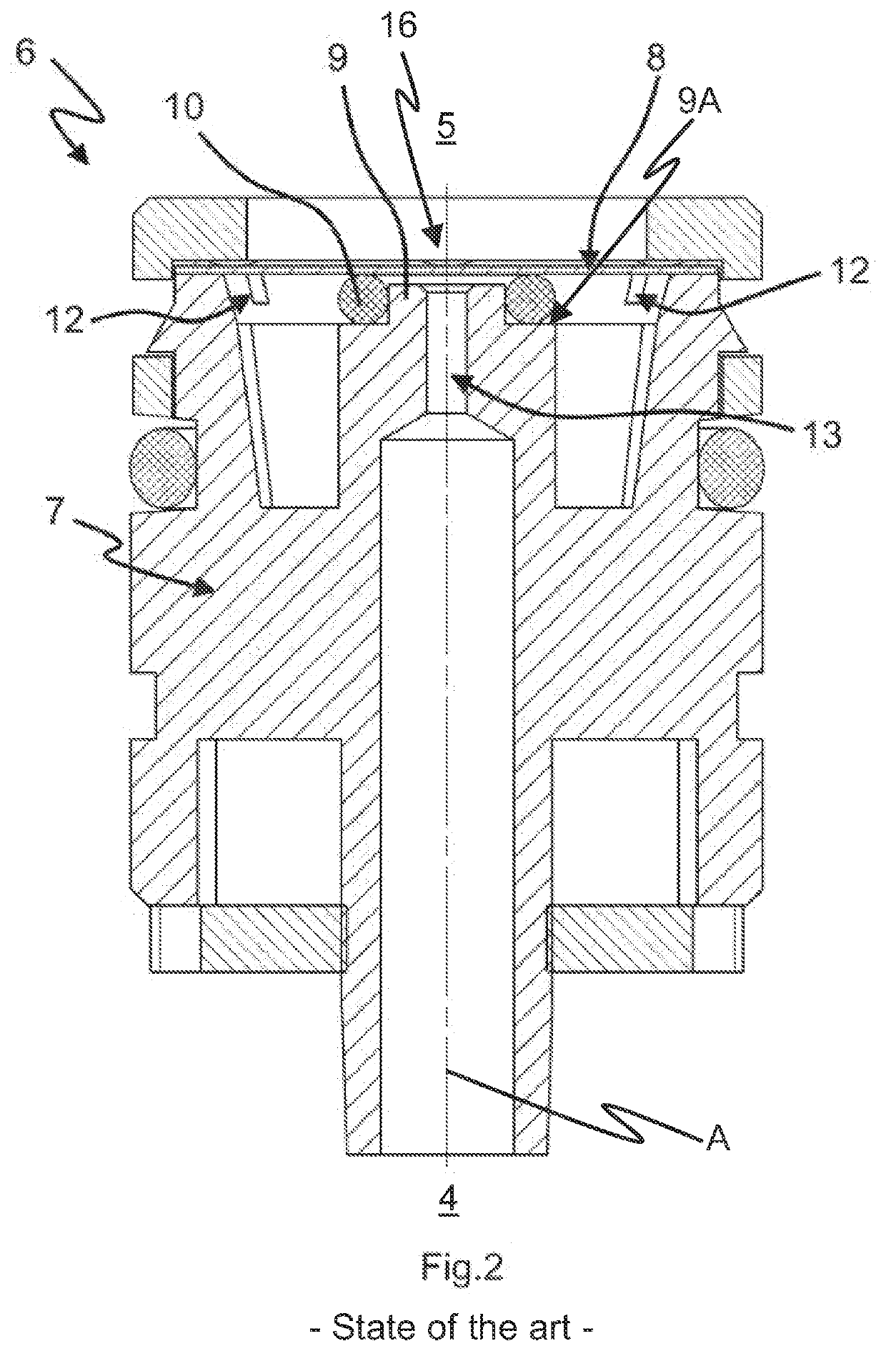 Temperature-driven valve assembly