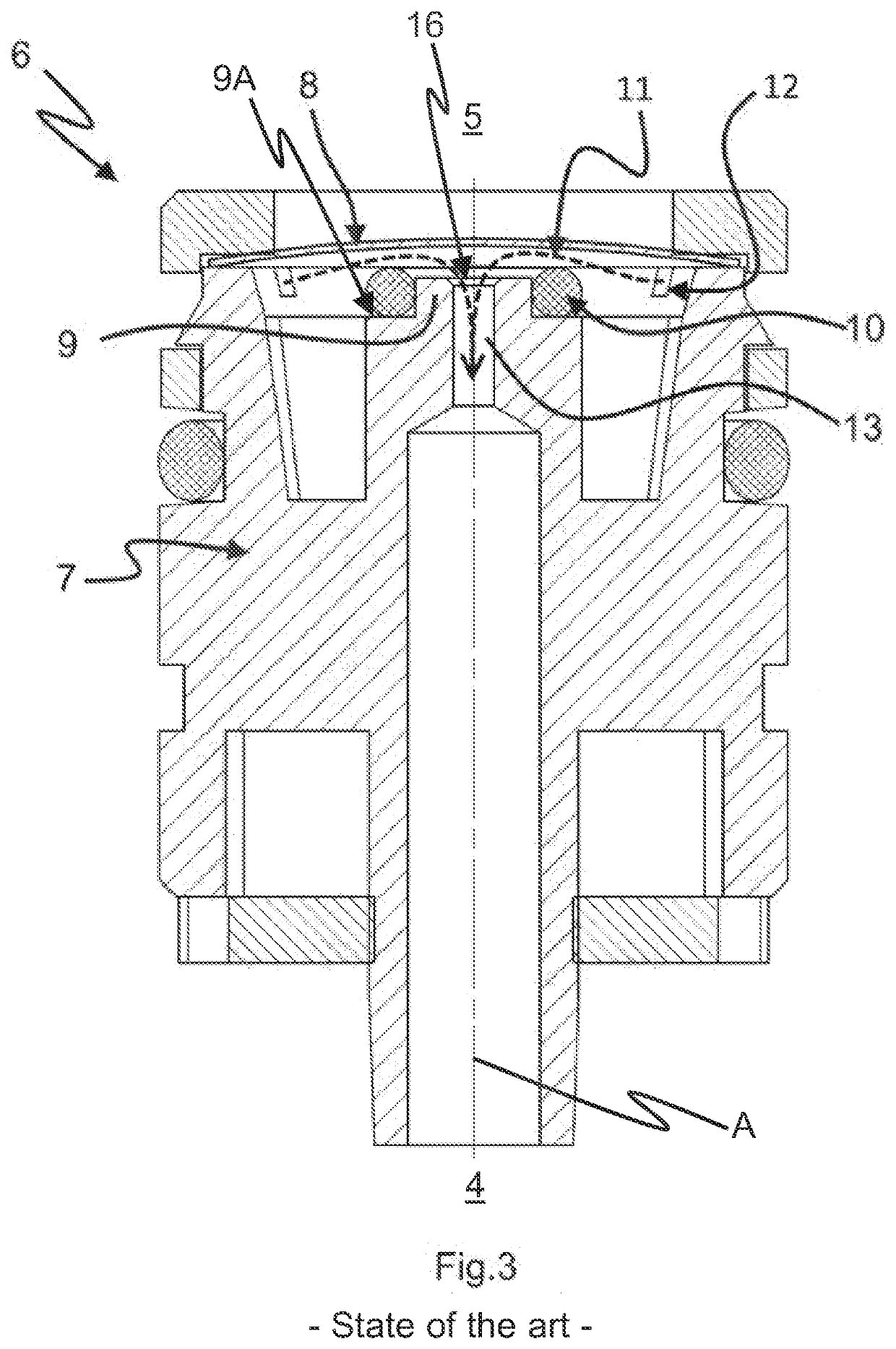 Temperature-driven valve assembly