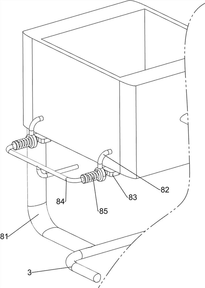 Wood floor chamfering device for house decoration