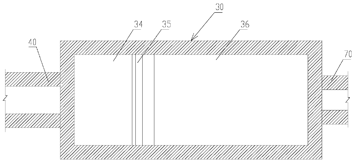 Kiln device for producing glass, basalt fiber or rock wool