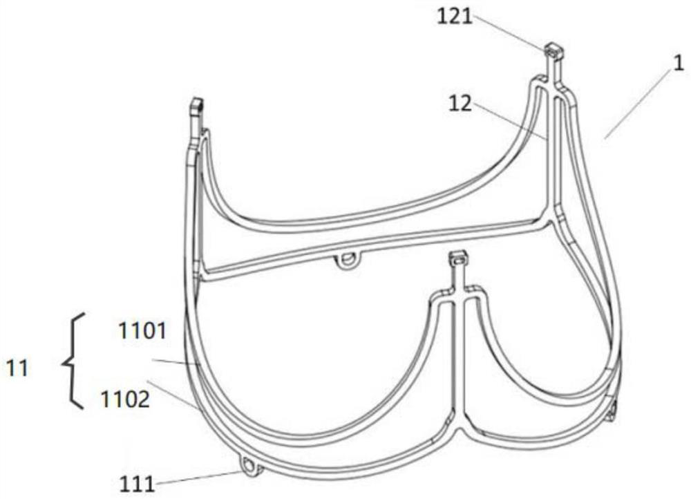 Heart valve positioning device