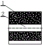 Quincuncial perlite light-weight perforated ceramsite with air purification function