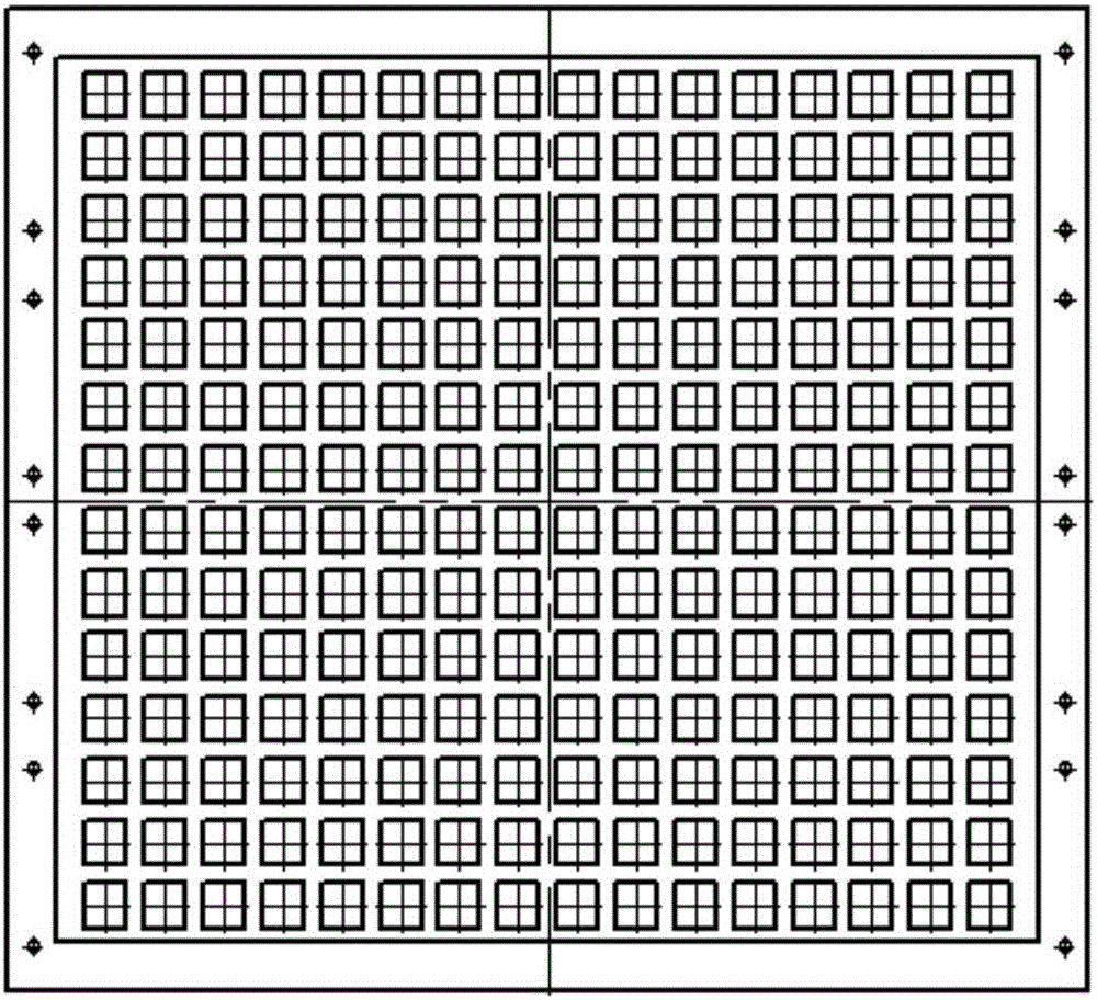 Distribution type heat collection board molding method