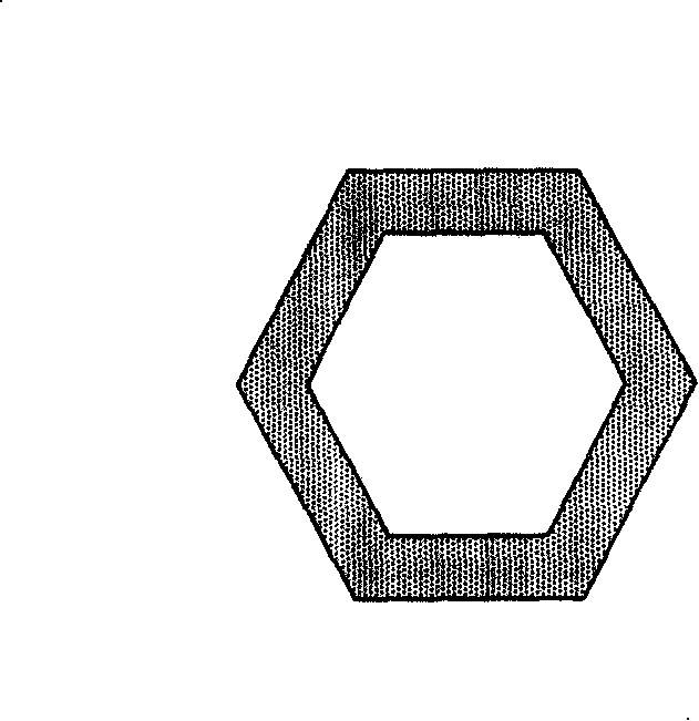 Magnetic multilayer film with geometrical shape and preparation method and application thereof