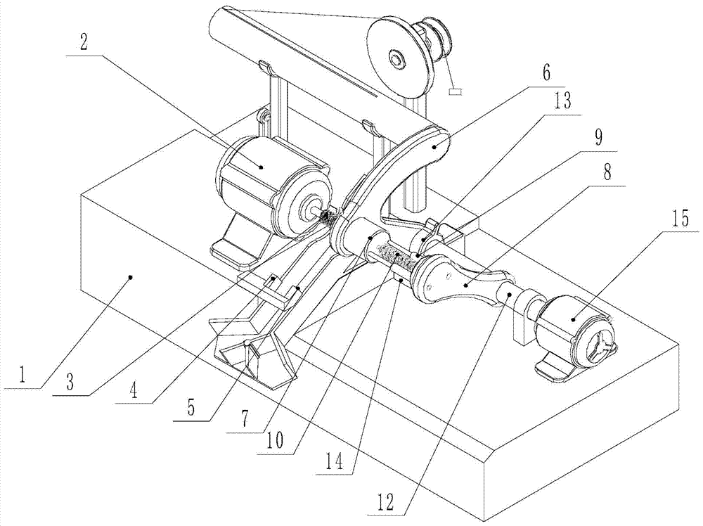 Thread detection device of a nut thread inspection machine