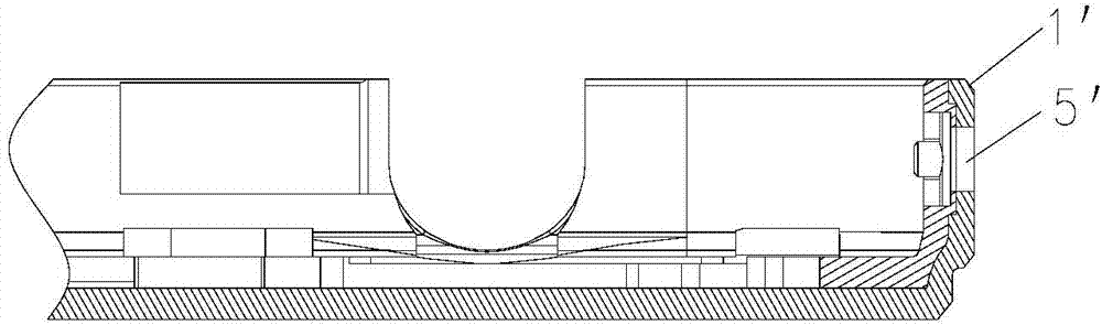 Method for machining through hole in highlighted side of mobile phone shell and mobile phone