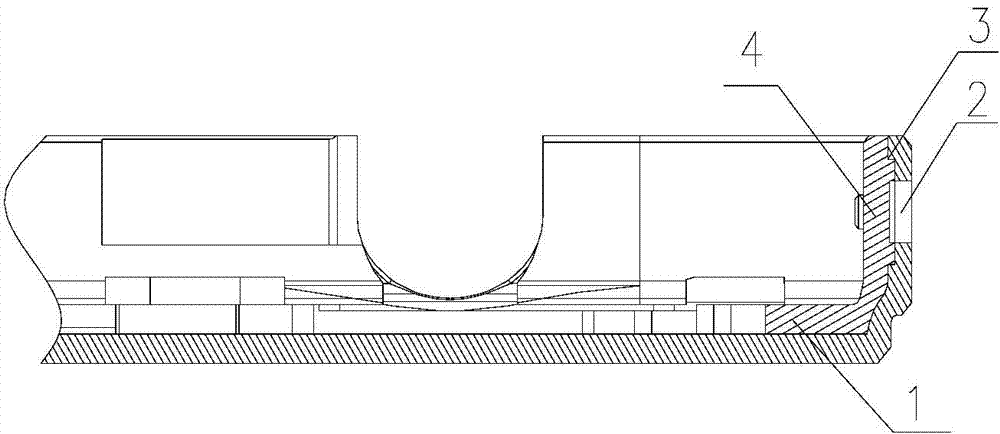 Method for machining through hole in highlighted side of mobile phone shell and mobile phone