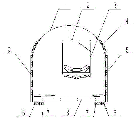 Fabrication and assembly process of integrally prestressed total-assembled box type modular trestle