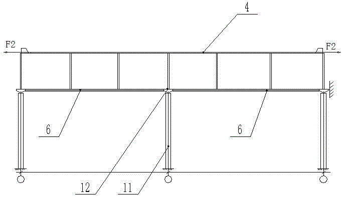 Fabrication and assembly process of integrally prestressed total-assembled box type modular trestle