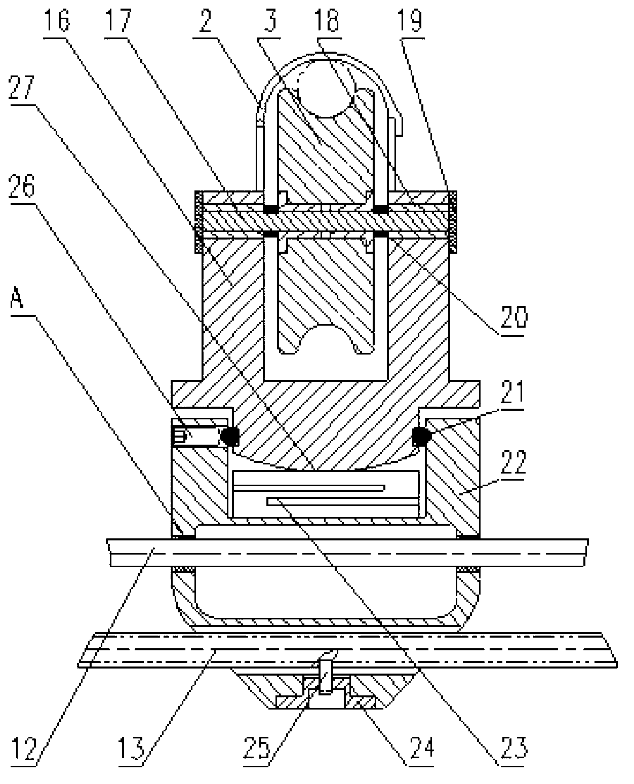 Winch for online test of automatic cable arranging tension