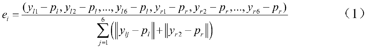 A Gaze Estimation Method Based on Human Eye Features