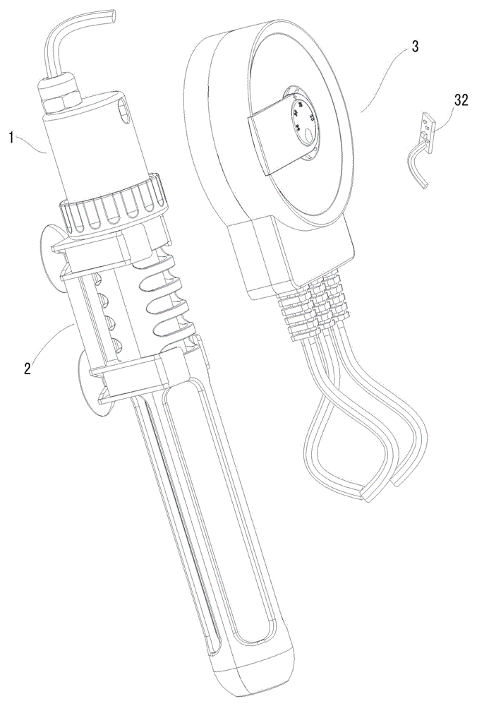 Jet-flow water heater