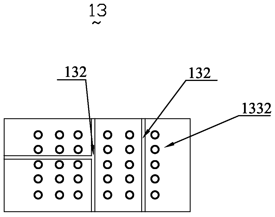 Pole piece positioning mechanism, lithium ion battery stacking device and lithium ion battery stacking method