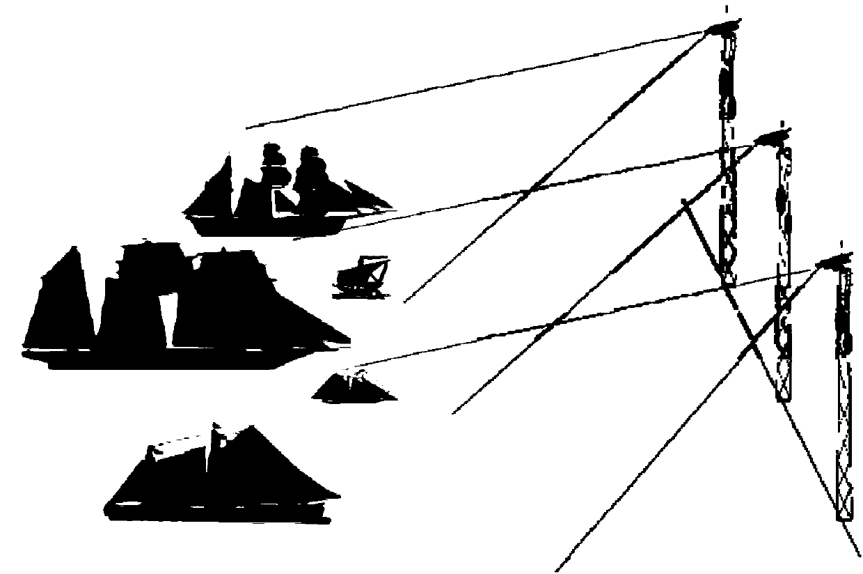 Harbor anchored ship monitoring method and system and electronic equipment