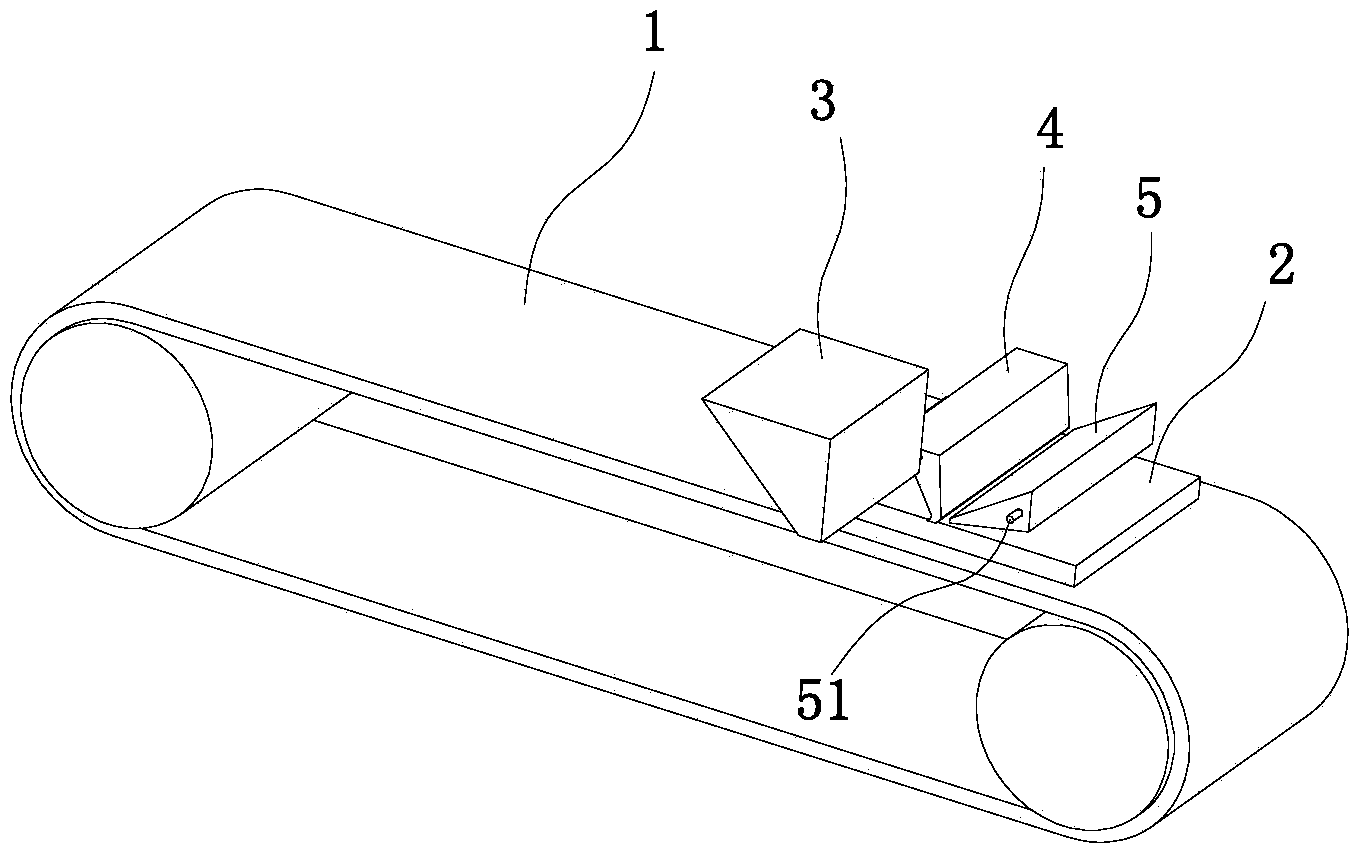 Material strip lubricating device