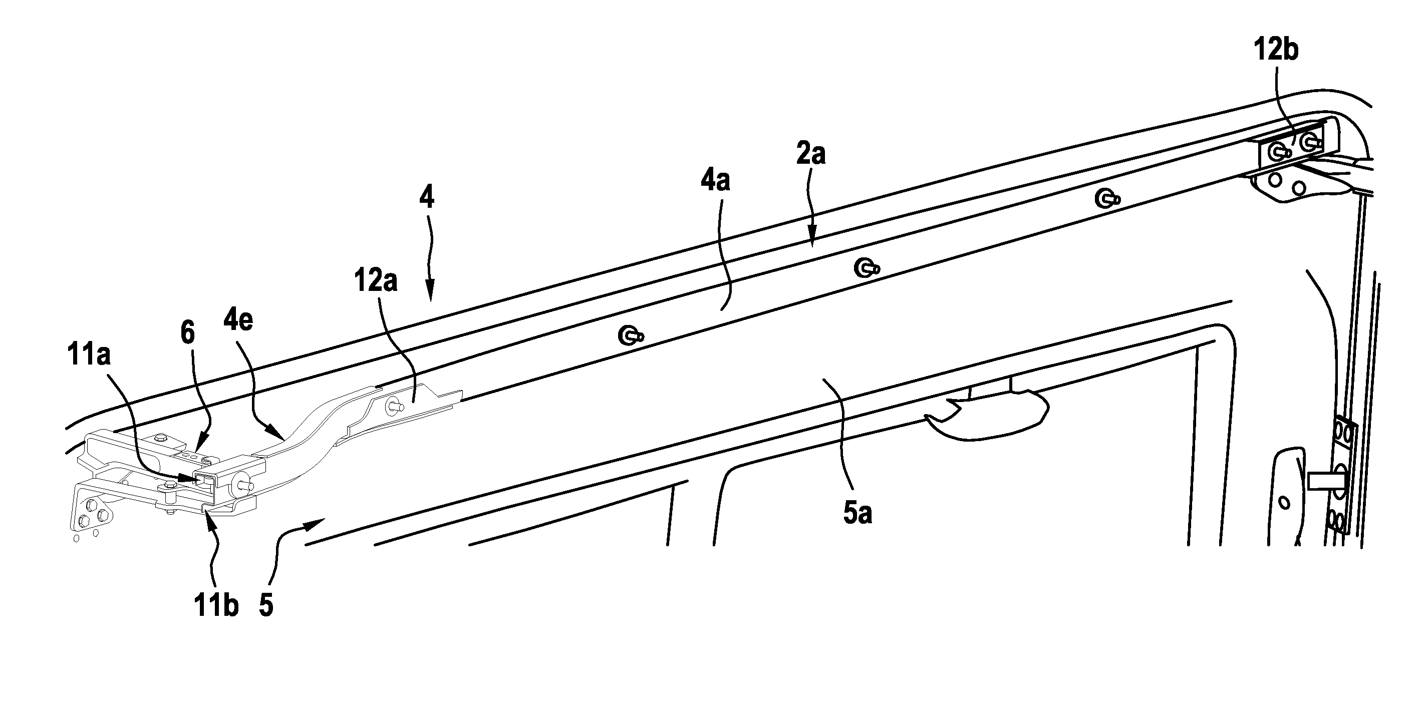 Sliding closing element, in particular a sliding door or a sliding window, for a sliding closing element arrangement of a vehicle, in particular of an aircraft