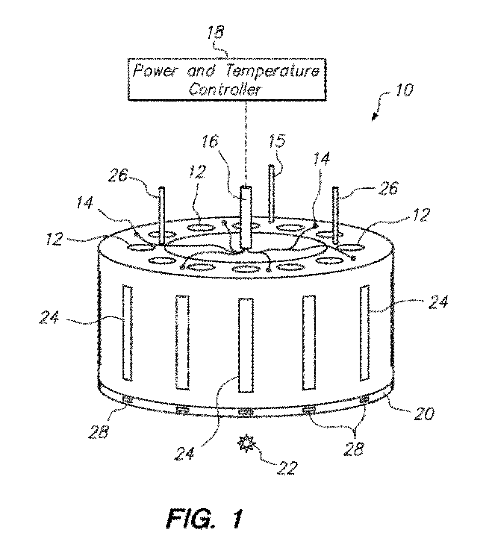 Thermal phase separation simulator