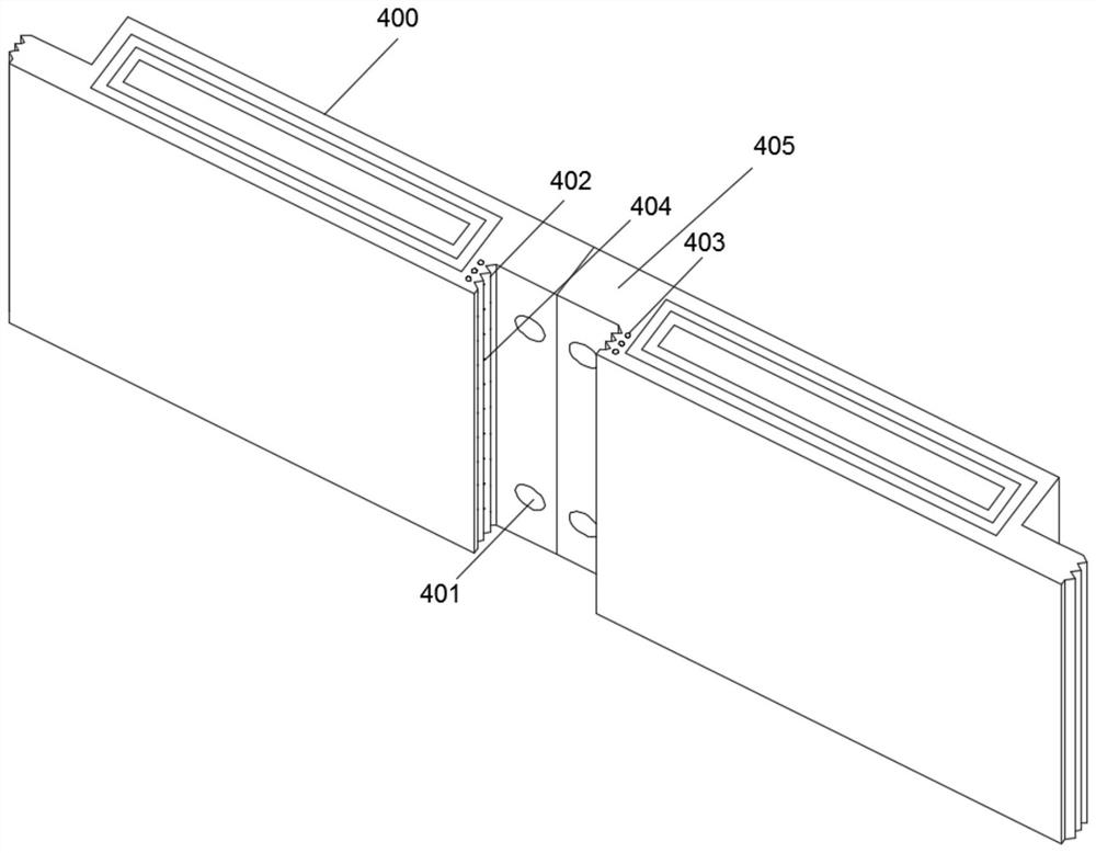 Fabricated thermal-insulation energy-saving building T-shaped die wall and assembling method thereof