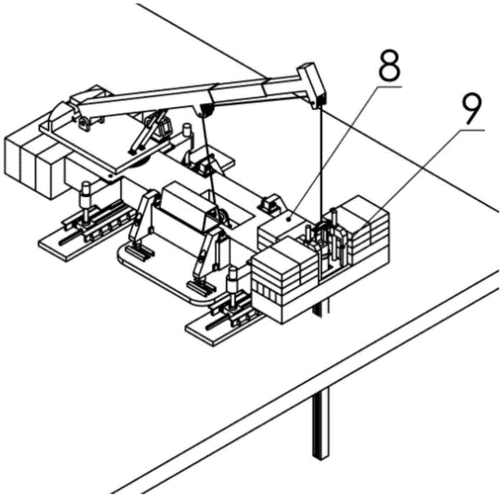 Novel prefabricated two-wall-in-one foundation pit enclosure system and reverse building method thereof