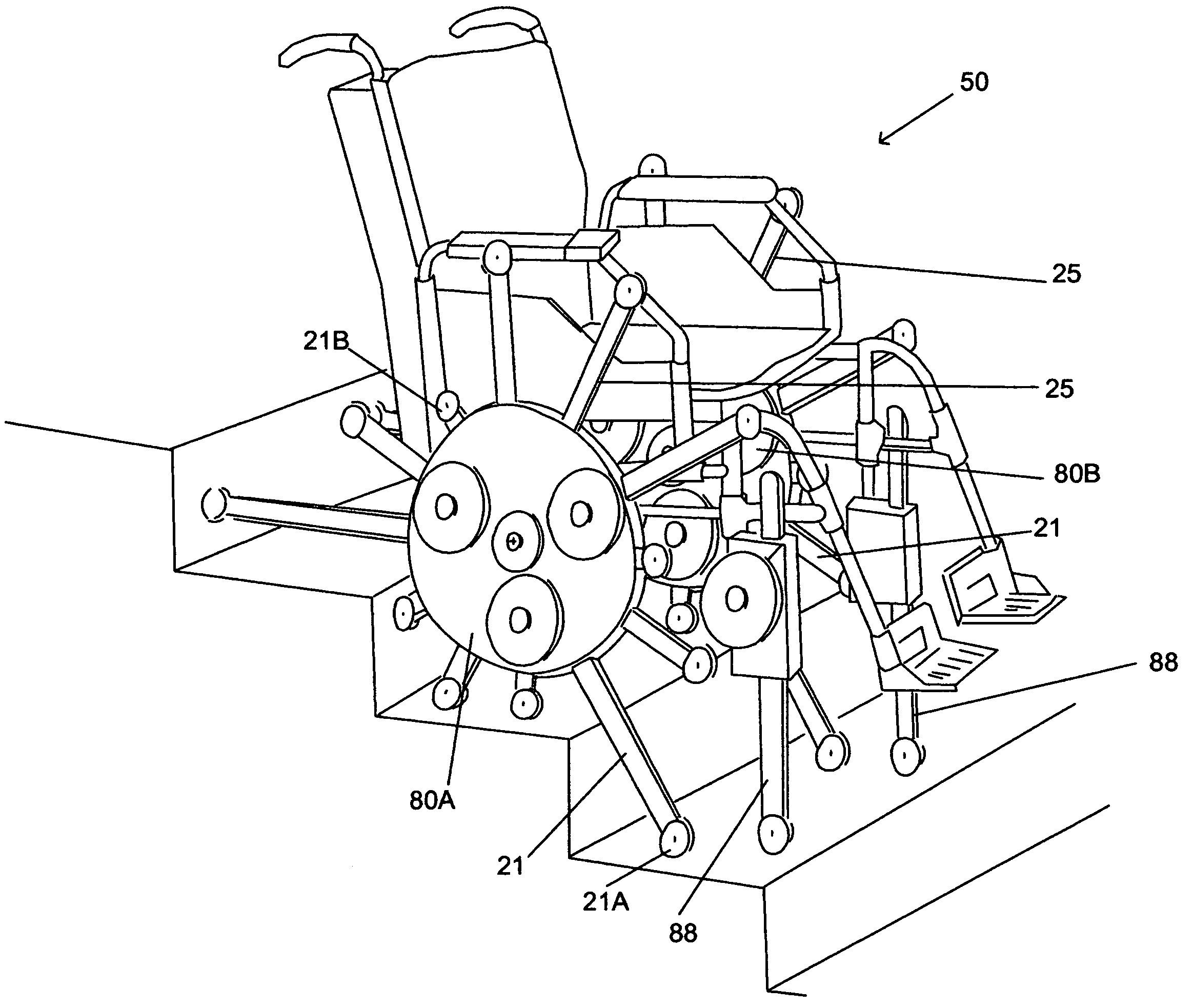 Automated wheelchair