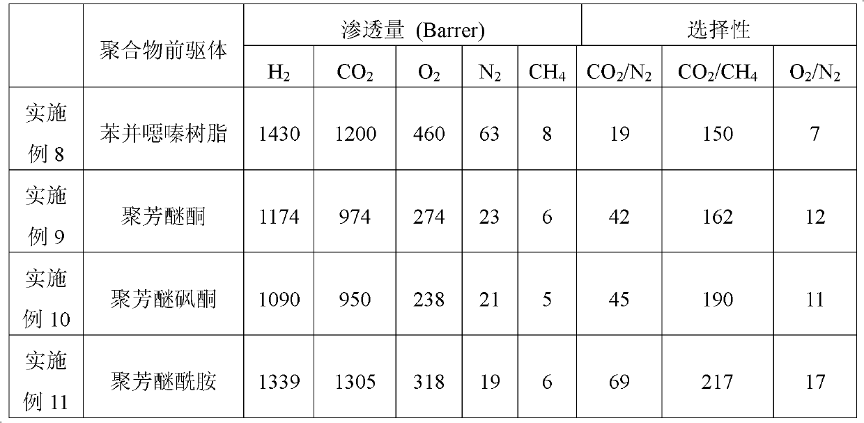 Composite carbon diaphragm with mesoporous and microporous gradient structure and preparation method for diaphragm