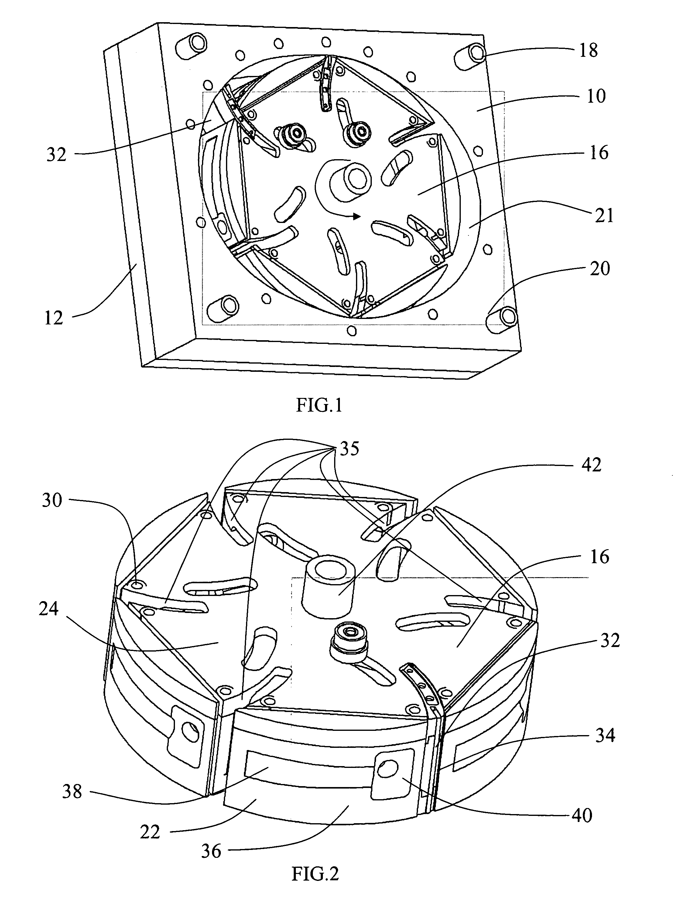 Multilobe rotary motion asymetric compression/expansion engine