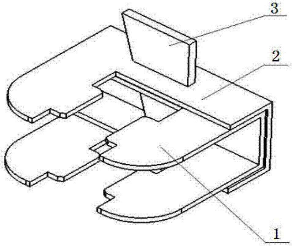 A kind of aluminum-wood composite formwork system for building