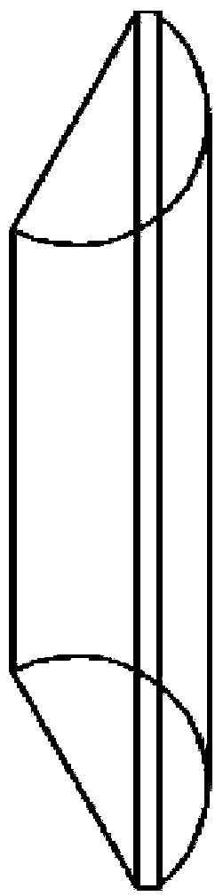 Three-phase three-dimensional stacked iron core structure