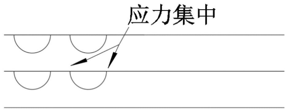 Printed circuit board heat exchanger core for reducing stress