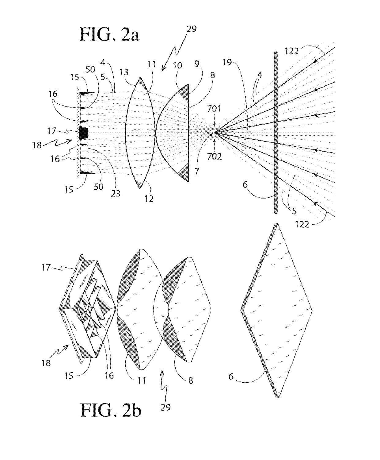 Solar generator with large reflector dishes and concentrator photovoltaic cells in flat arrays