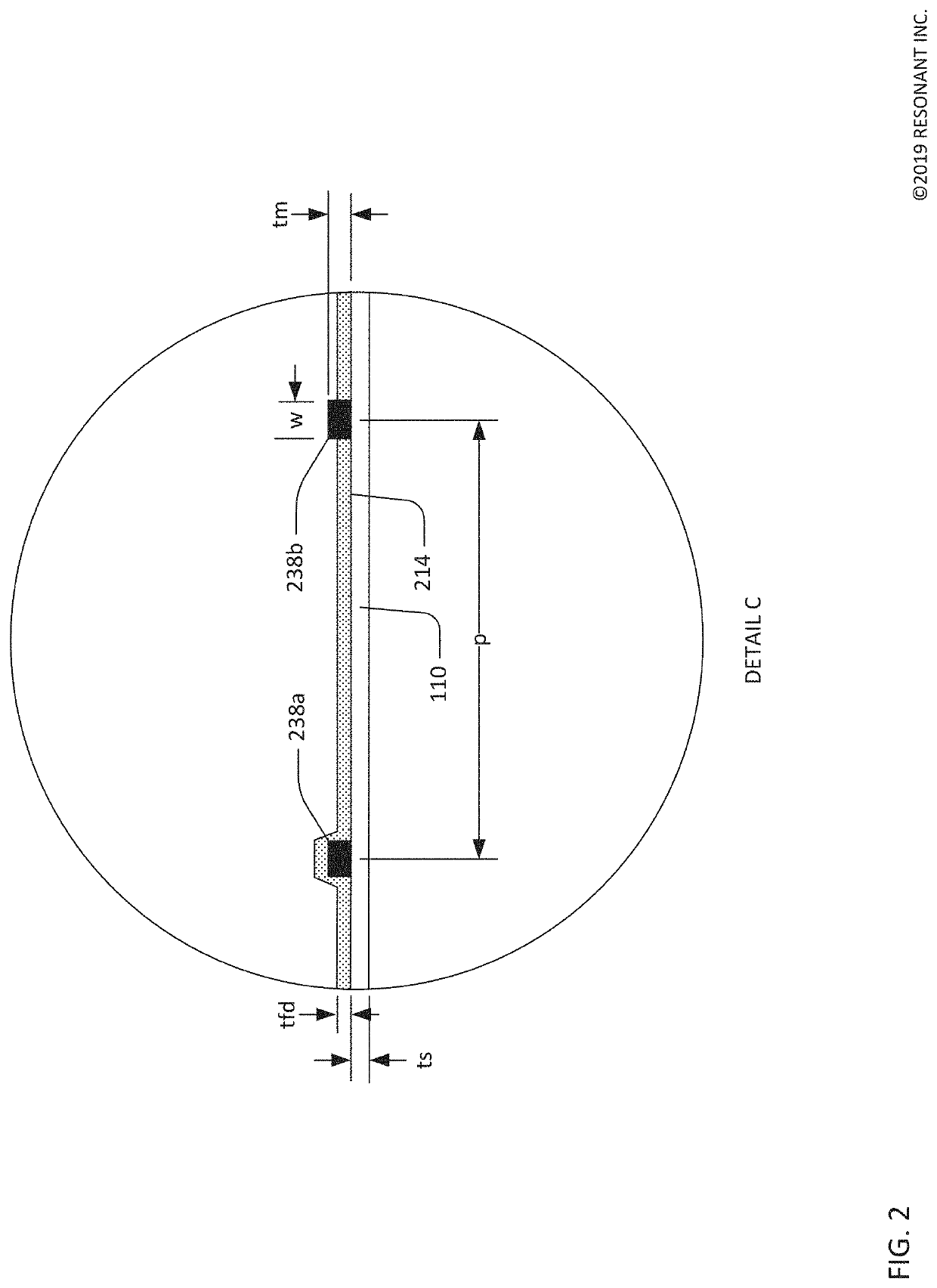 Transversely-excited film bulk acoustic resonators for high power applications