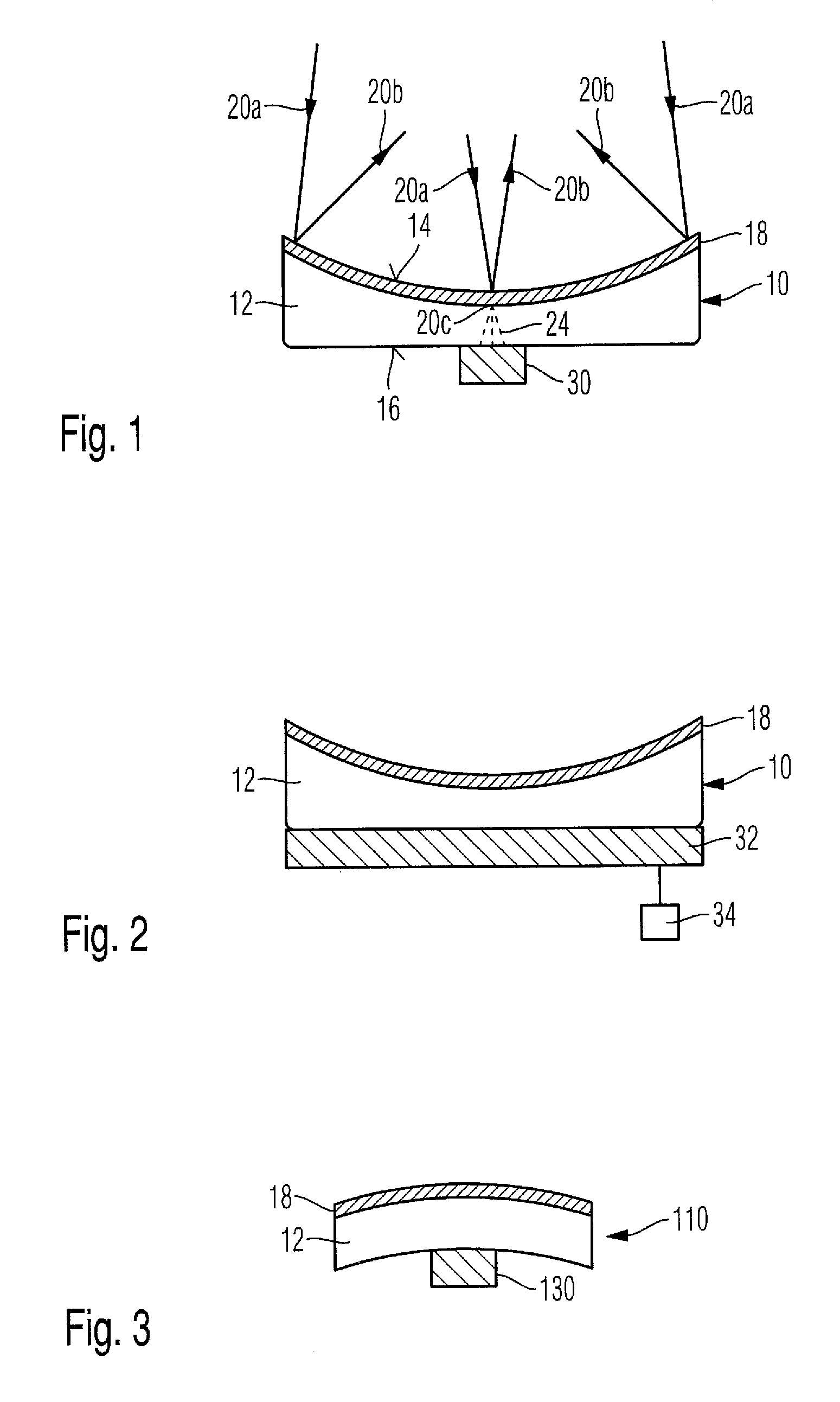 Arrangement for use in a projection exposure tool for microlithography having a reflective optical element