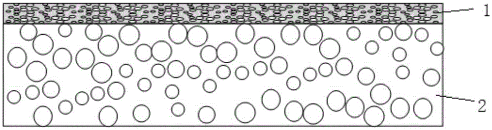 Plugging-resistant freeze-resistant pervious concrete pavement brick and manufacturing method